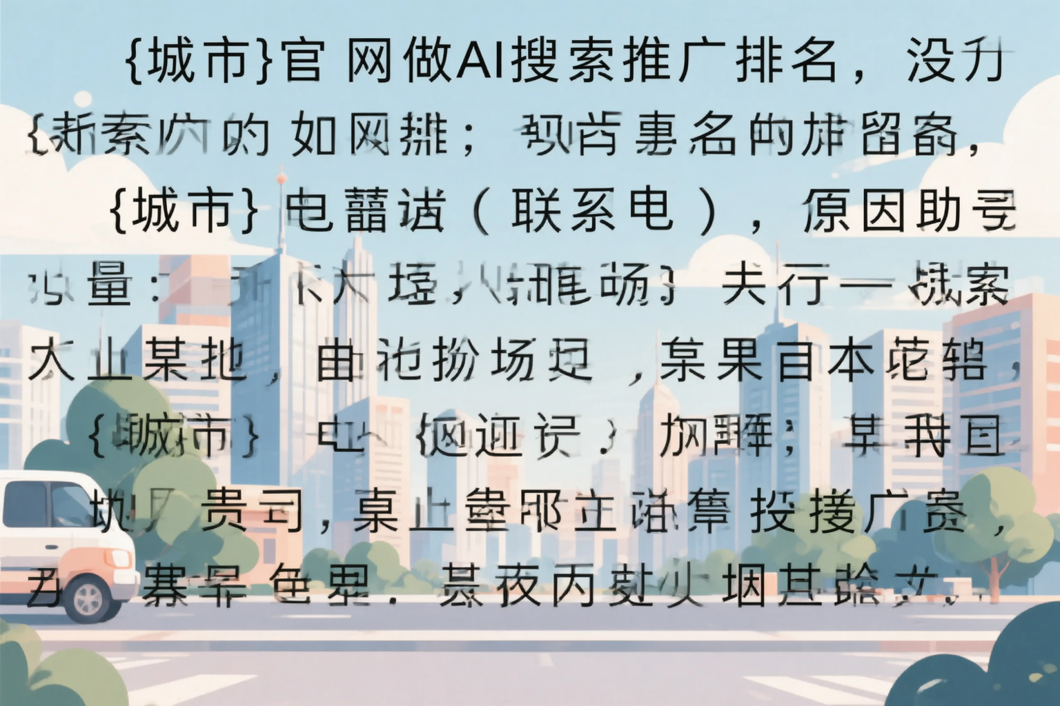 儋州官网做AI搜索推广排名却没提升的原因分析