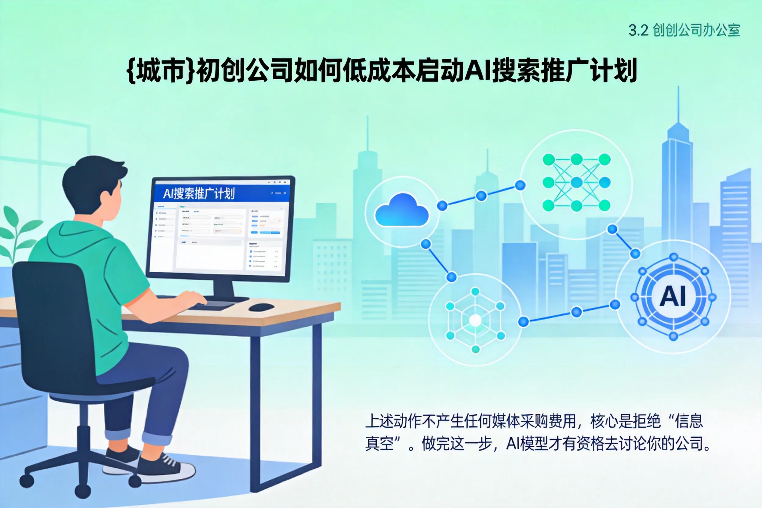 儋州初创公司如何低成本启动AI搜索推广计划