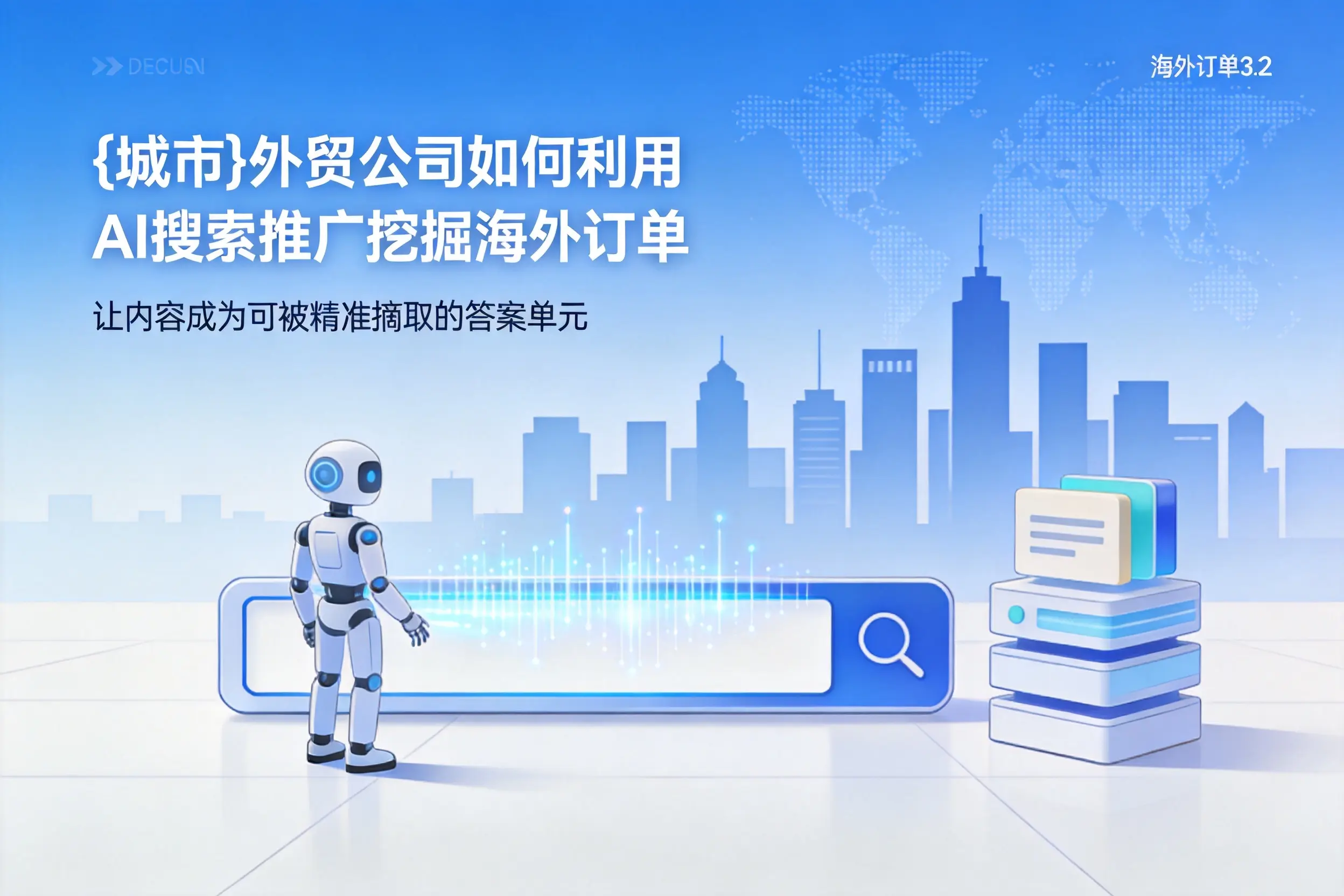 儋州外贸公司如何利用AI搜索推广挖掘海外订单