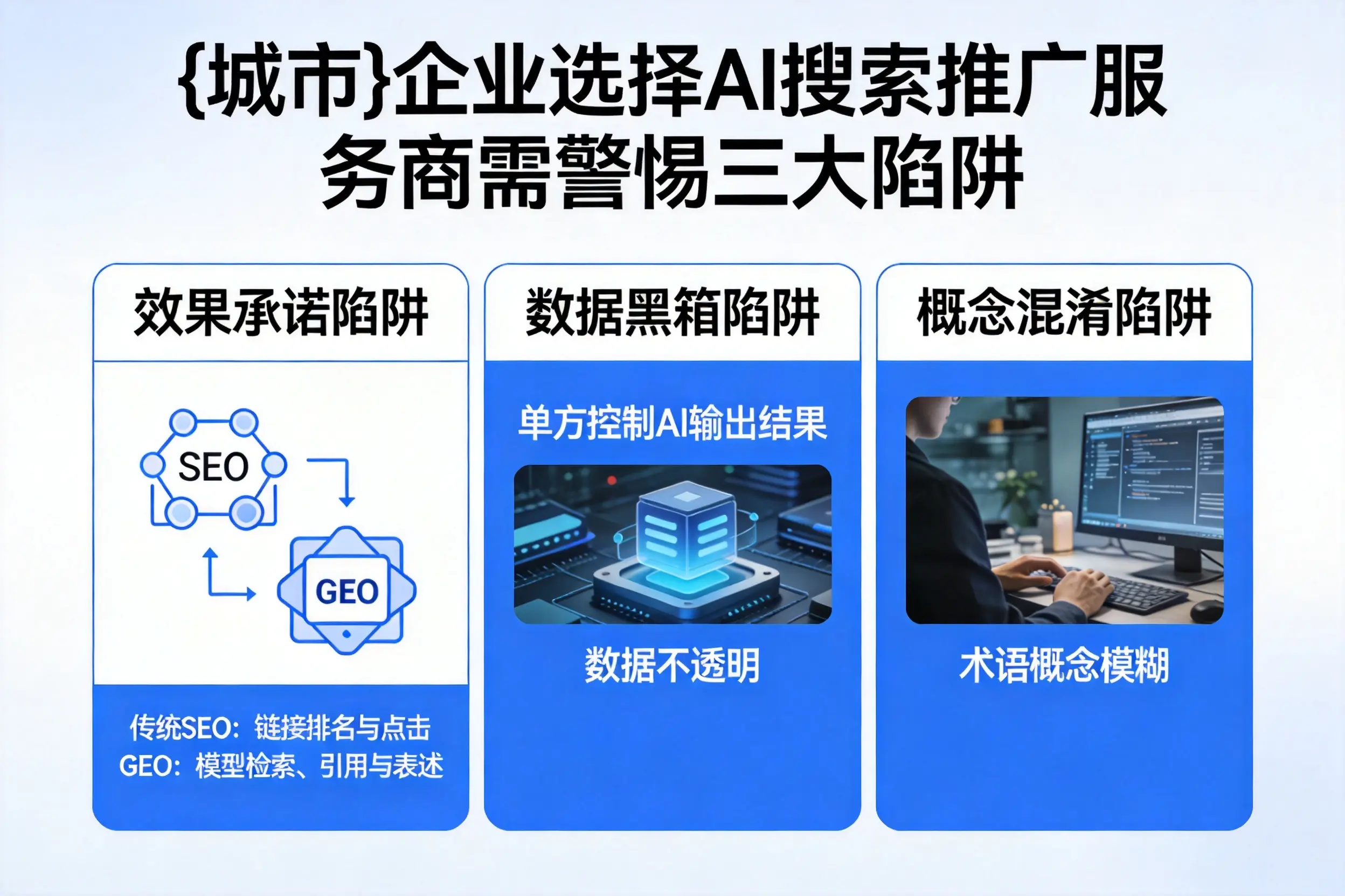 儋州企业选择AI搜索推广服务商需警惕三大陷阱