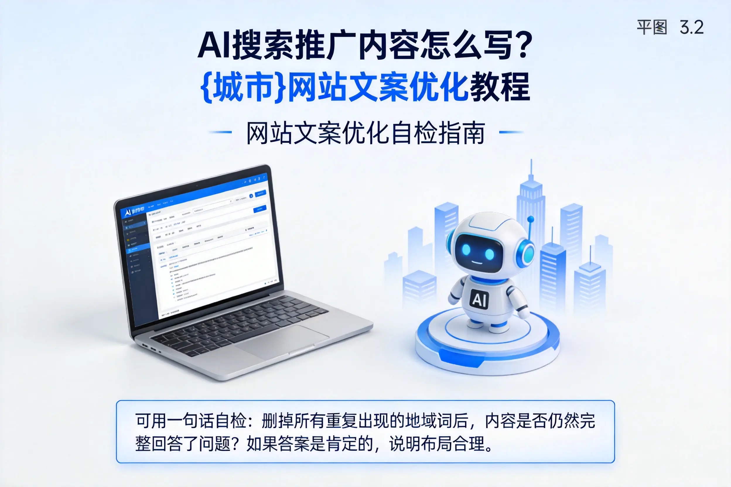 AI搜索推广内容怎么写？儋州网站文案优化教程