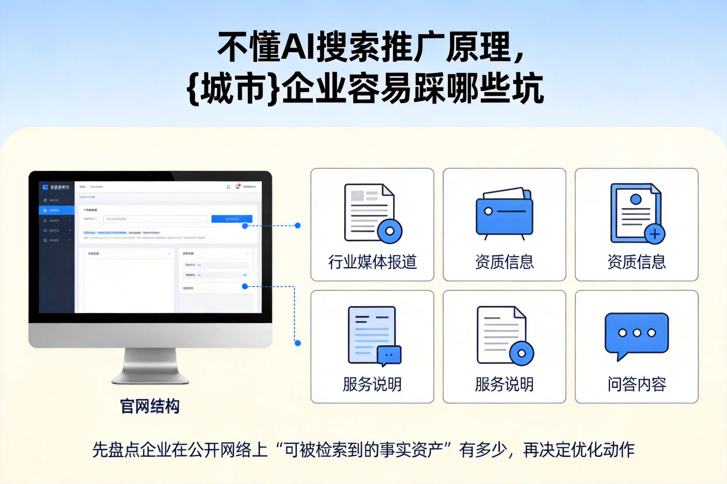 不懂AI搜索推广原理,儋州企业容易踩哪些坑