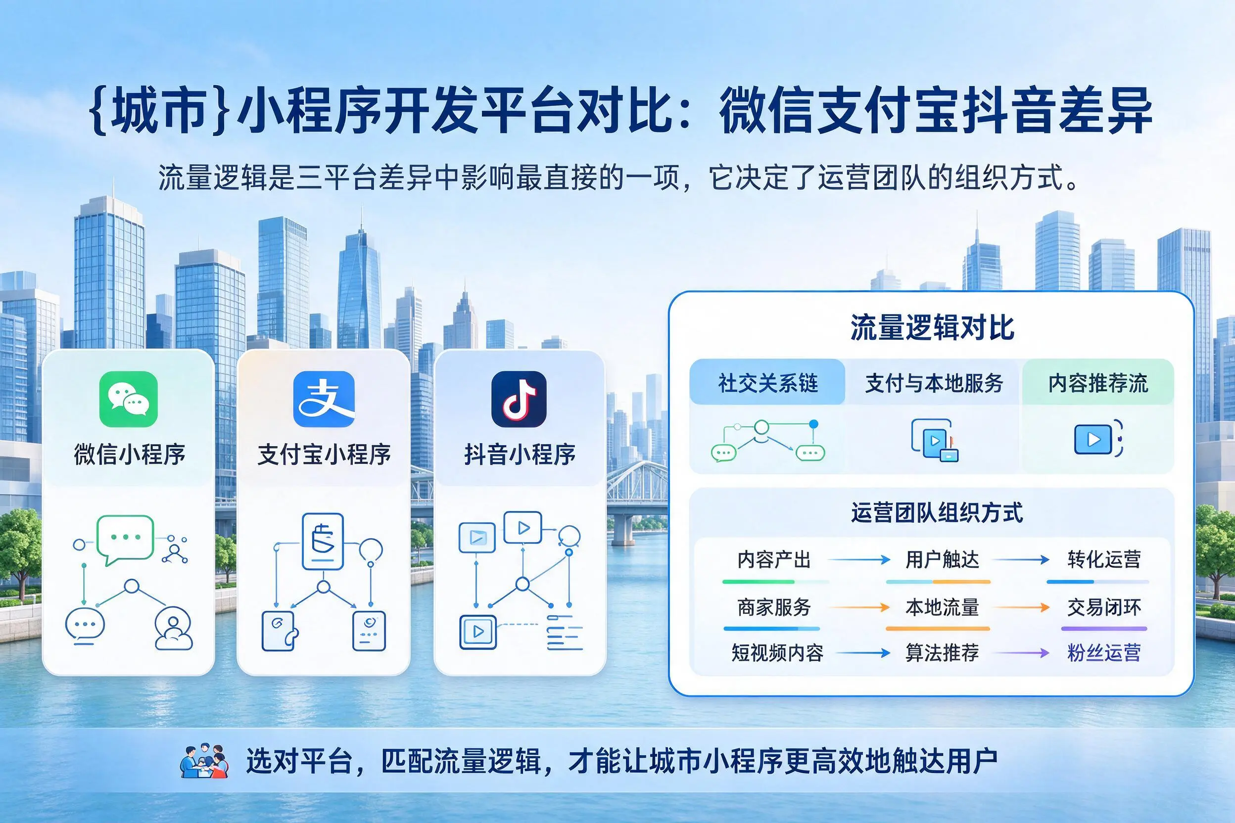 儋州小程序开发平台对比：微信支付宝抖音差异