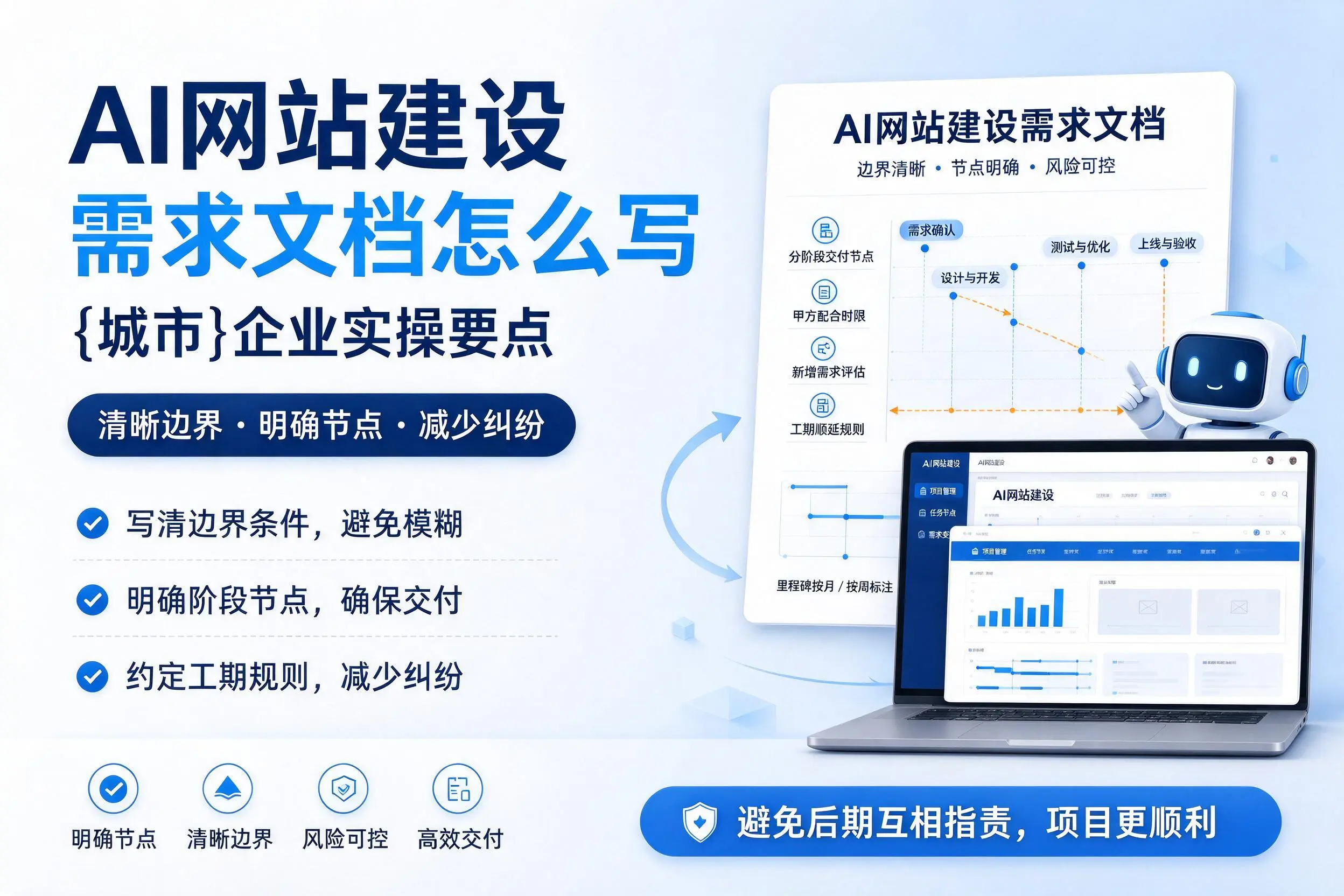 AI网站建设需求文档怎么写,儋州企业实操要点